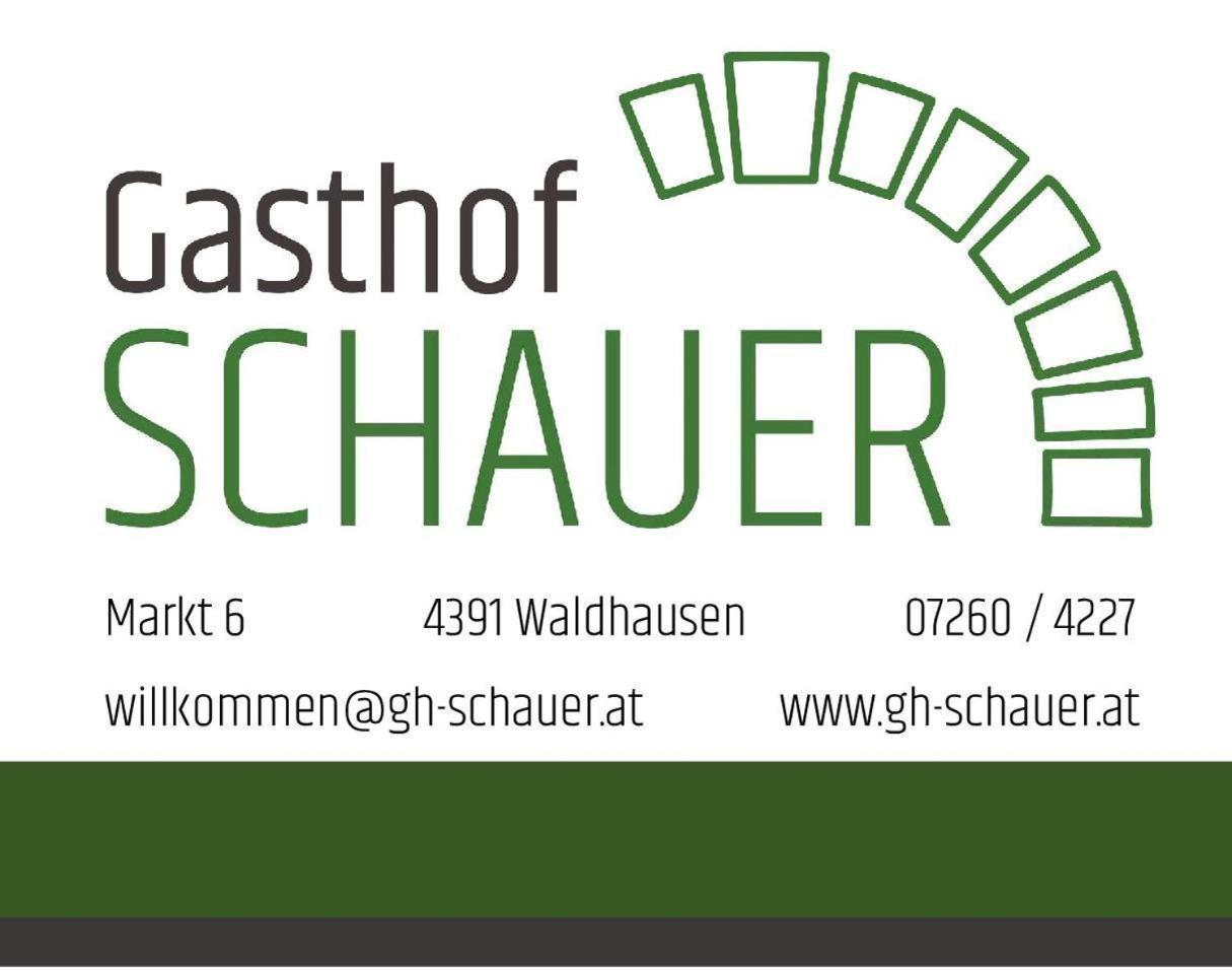 Gasthof Schauer Waldhausen im Strudengau エクステリア 写真